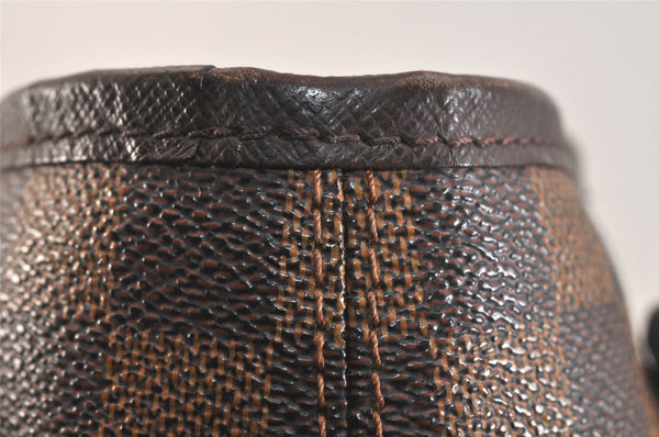 Authentic Louis Vuitton Damier Marais Bucket Shoulder Tote Bag N42240 LV 3749K