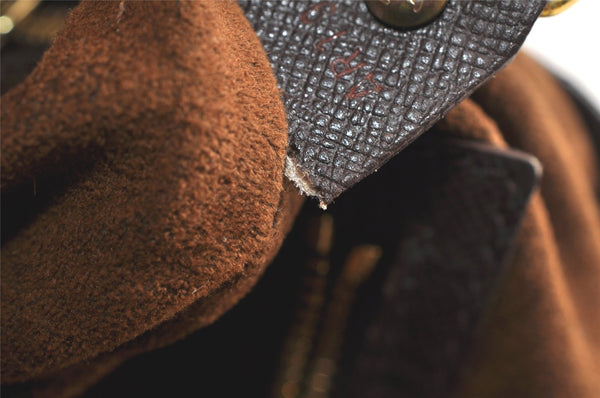 Authentic Louis Vuitton Damier Marais Bucket Shoulder Tote Bag N42240 LV 3749K