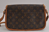Authentic Louis Vuitton Monogram Sologne Shoulder Cross Body Bag M42250 LV 3750J