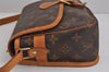 Authentic Louis Vuitton Monogram Sologne Shoulder Cross Body Bag M42250 LV 3750J