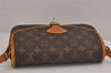 Authentic Louis Vuitton Monogram Sologne Shoulder Cross Body Bag M42250 LV 3750J