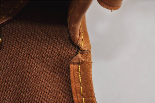 Authentic Louis Vuitton Monogram Sologne Shoulder Cross Body Bag M42250 LV 3750J