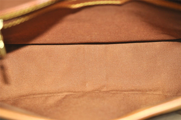 Authentic Louis Vuitton Monogram Sologne Shoulder Cross Body Bag M42250 LV 3750J