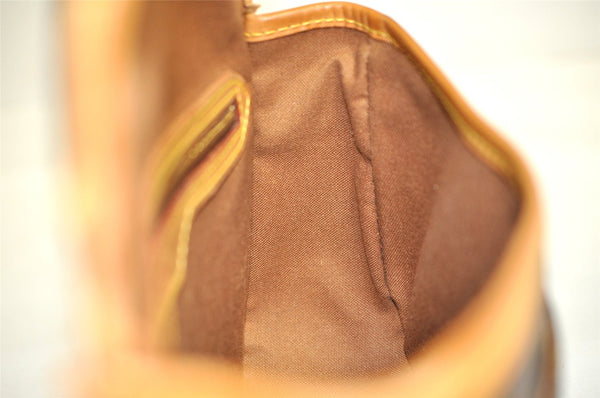 Authentic Louis Vuitton Monogram Sologne Shoulder Cross Body Bag M42250 LV 3750J