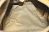 Authentic GUCCI Web Sherry Line Micro GG PVC Leather Boston Bag Brown 3753I