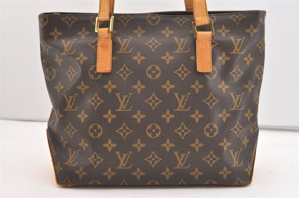 Authentic Louis Vuitton Monogram Cabas Piano Shoulder Tote Bag M51148 Junk 3753J