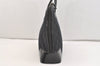 Authentic GUCCI Vintage Shoulder Tote Bag GG Canvas Enamel 0021122 Black 3754J