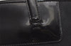 Authentic GUCCI Vintage Shoulder Tote Bag GG Canvas Enamel 0021122 Black 3754J