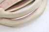 Authentic CELINE Boogie Bag C Macadam Blason Hand Bag Canvas Leather Pink 3754K