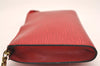 Authentic Louis Vuitton Epi Pochette Accessoires Pouch M5298M Red LV Junk 3755J