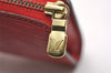 Authentic Louis Vuitton Epi Pochette Accessoires Pouch M5298M Red LV Junk 3755J