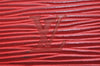 Authentic Louis Vuitton Epi Pochette Accessoires Pouch M5298M Red LV Junk 3755J