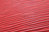 Authentic Louis Vuitton Epi Pochette Accessoires Pouch M5298M Red LV Junk 3755J