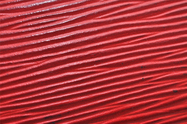 Authentic Louis Vuitton Epi Pochette Accessoires Pouch M5298M Red LV Junk 3755J