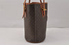 Authentic CELINE Macadam Blason Shoulder Hand Bag PVC Leather Brown 3755K