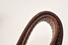 Authentic CELINE Macadam Blason Shoulder Hand Bag PVC Leather Brown 3755K