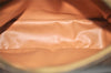 Authentic CELINE Macadam Blason Shoulder Cross Body Bag PVC Leather Brown 3756K