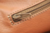 Authentic CELINE Macadam Blason Shoulder Cross Body Bag PVC Leather Brown 3756K