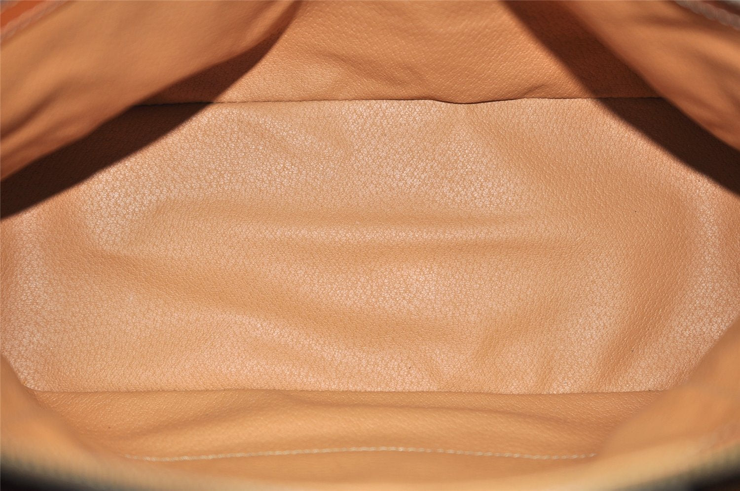 Authentic CELINE Macadam Blason Pattern Hand Tote Bag PVC Leather Brown 3757K