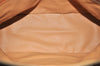 Authentic CELINE Macadam Blason Pattern Hand Tote Bag PVC Leather Brown 3757K