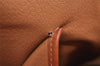 Authentic CELINE Macadam Blason Pattern Hand Tote Bag PVC Leather Brown 3757K