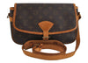 Authentic Louis Vuitton Monogram Sologne Shoulder Cross Bag M42250 Junk 3759J
