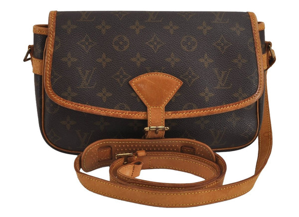 Authentic Louis Vuitton Monogram Sologne Shoulder Cross Bag M42250 Junk 3759J