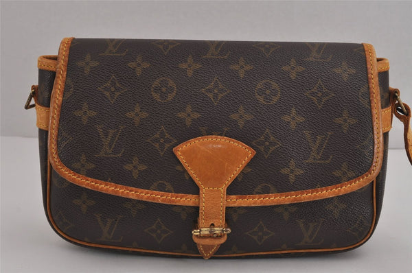 Authentic Louis Vuitton Monogram Sologne Shoulder Cross Bag M42250 Junk 3759J