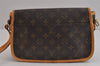 Authentic Louis Vuitton Monogram Sologne Shoulder Cross Bag M42250 Junk 3759J