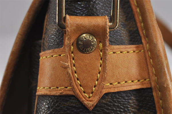 Authentic Louis Vuitton Monogram Sologne Shoulder Cross Bag M42250 Junk 3759J