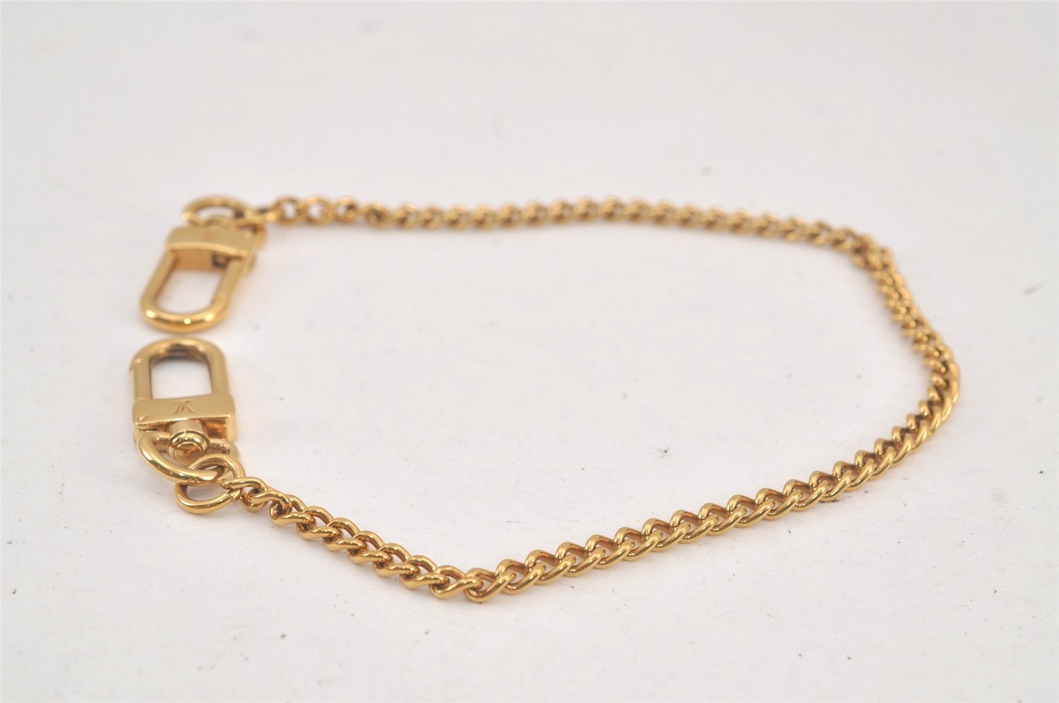 Authentic Louis Vuitton Chain Strap Gold 13.0