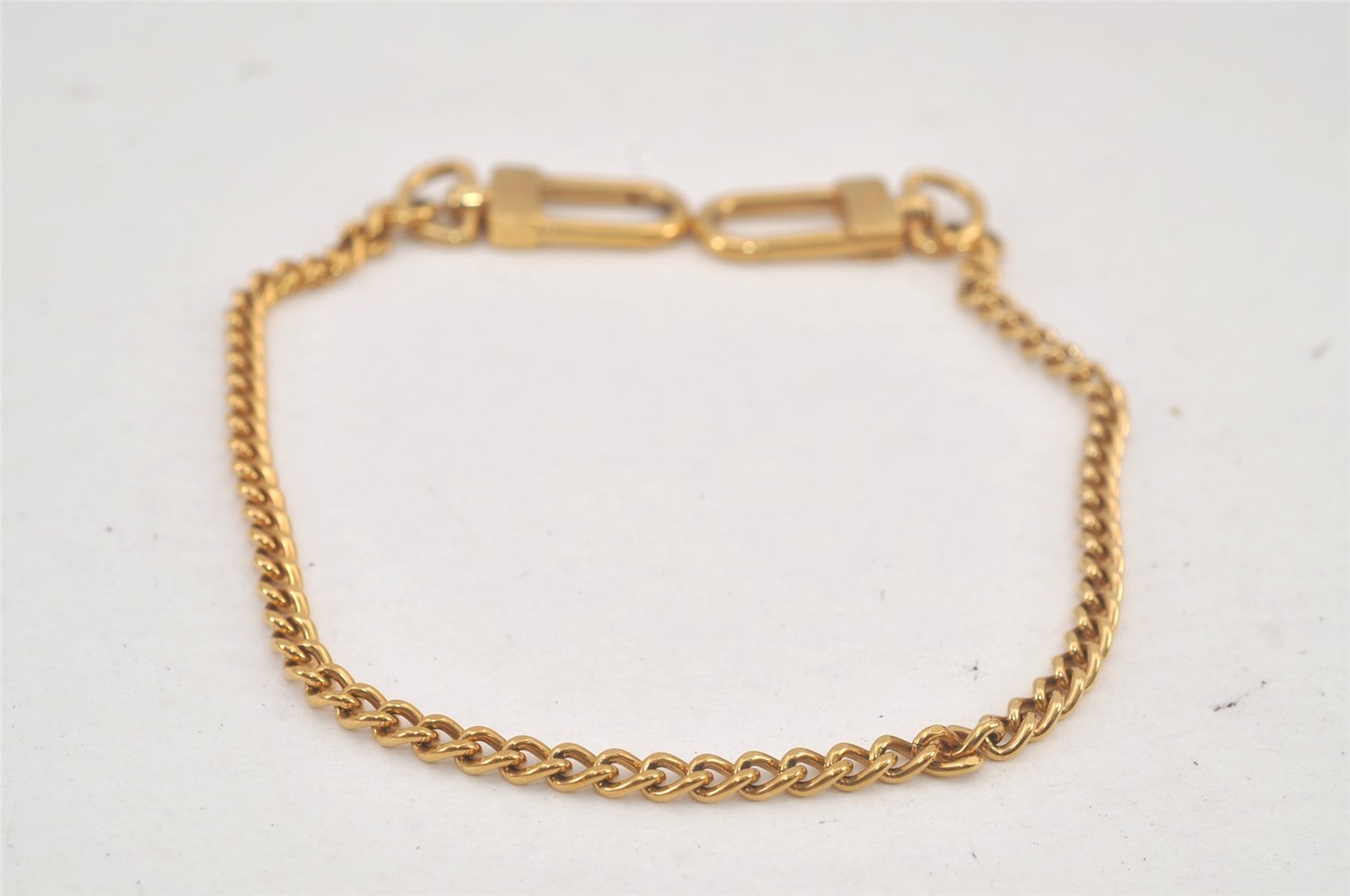 Authentic Louis Vuitton Chain Strap Gold 13.0