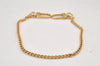 Authentic Louis Vuitton Chain Strap Gold 13.0" LV Box 3760L