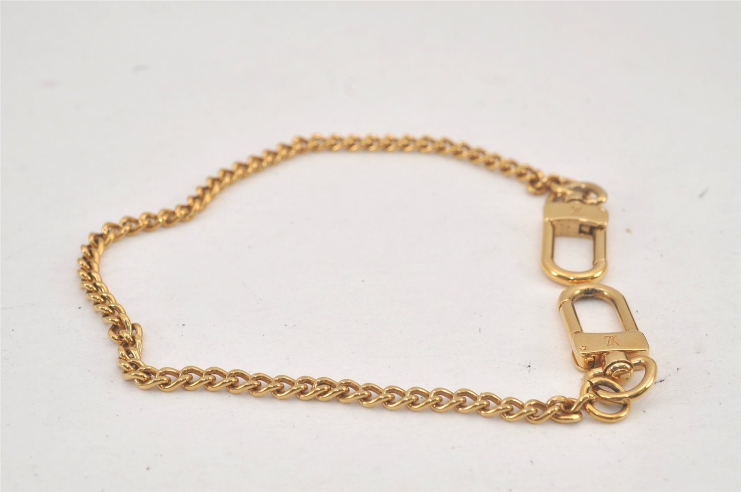 Authentic Louis Vuitton Chain Strap Gold 13.0