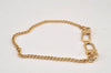 Authentic Louis Vuitton Chain Strap Gold 13.0" LV Box 3760L