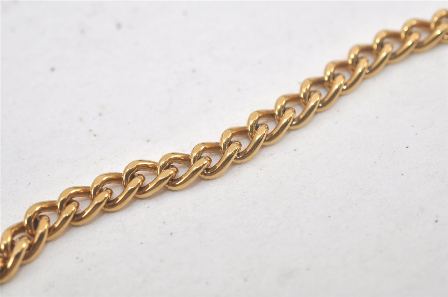 Authentic Louis Vuitton Chain Strap Gold 13.0