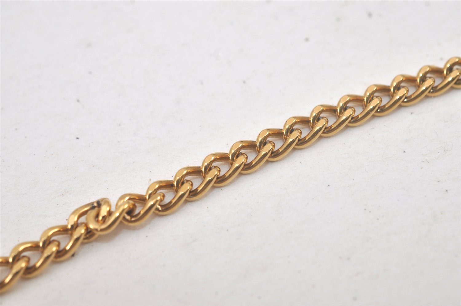 Authentic Louis Vuitton Chain Strap Gold 13.0