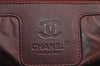 Authentic Chanel Vintage Coco Cocoon Matelasse Nylon Tote Hand Bag Black 3761J