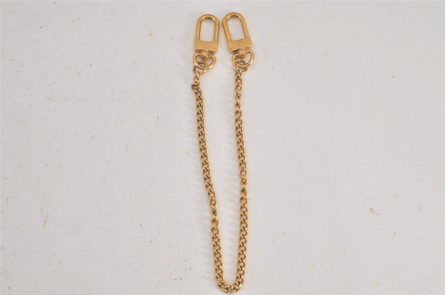 Authentic Louis Vuitton Chain Strap Gold 13.0