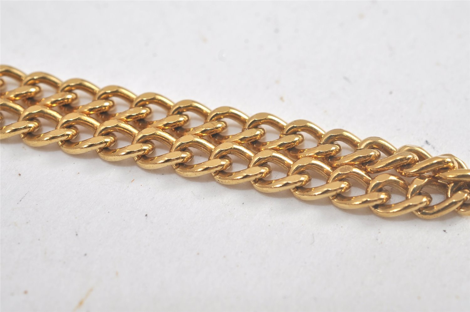 Authentic Louis Vuitton Chain Strap Gold 13.0