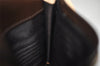 Authentic CELINE Macadam Blason Pattern Card Case PVC Leather Brown 3762K