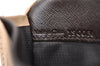 Authentic CELINE Macadam Blason Pattern Card Case PVC Leather Brown 3762K