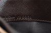Authentic CELINE Macadam Blason Pattern Card Case PVC Leather Brown 3762K