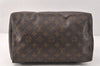 Authentic Louis Vuitton Monogram Speedy 30 Hand Boston Bag M41526 LV 3764K