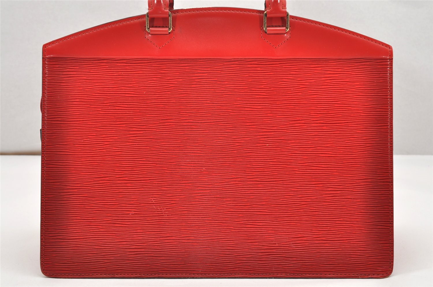 Authentic Louis Vuitton Epi Riviera Hand Bag Red M48187 LV Junk 3766K