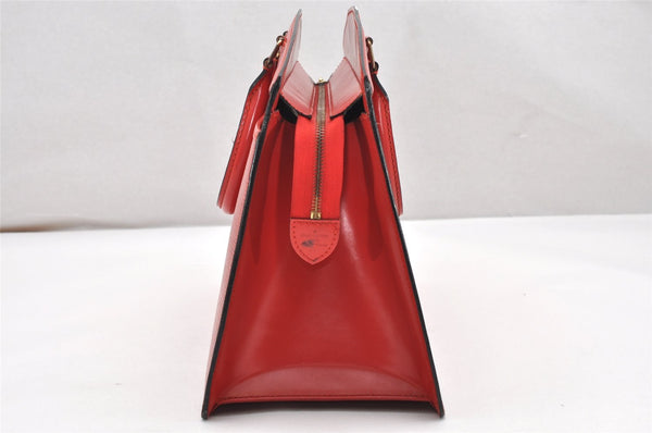 Authentic Louis Vuitton Epi Riviera Hand Bag Red M48187 LV Junk 3766K