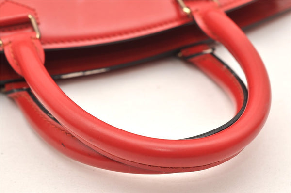Authentic Louis Vuitton Epi Riviera Hand Bag Red M48187 LV Junk 3766K