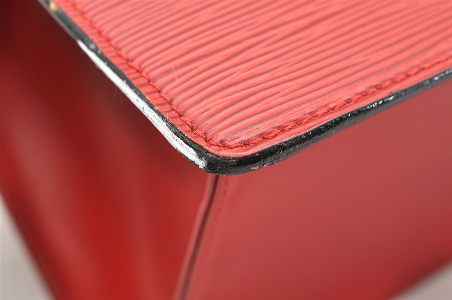 Authentic Louis Vuitton Epi Riviera Hand Bag Red M48187 LV Junk 3766K