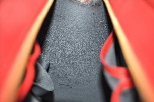 Authentic Louis Vuitton Epi Riviera Hand Bag Red M48187 LV Junk 3766K