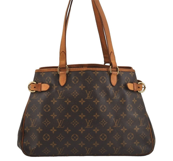 Authentic Louis Vuitton Monogram Batignolles Horizontal Tote Bag M51154 LV 3767J